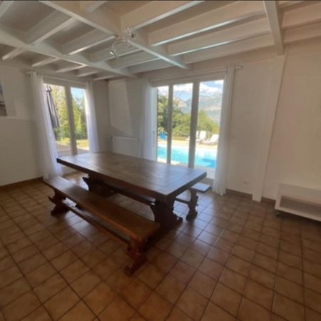 Villa Avec Piscine, Vue Lac Et Montagne Sévrier Kültér fotó