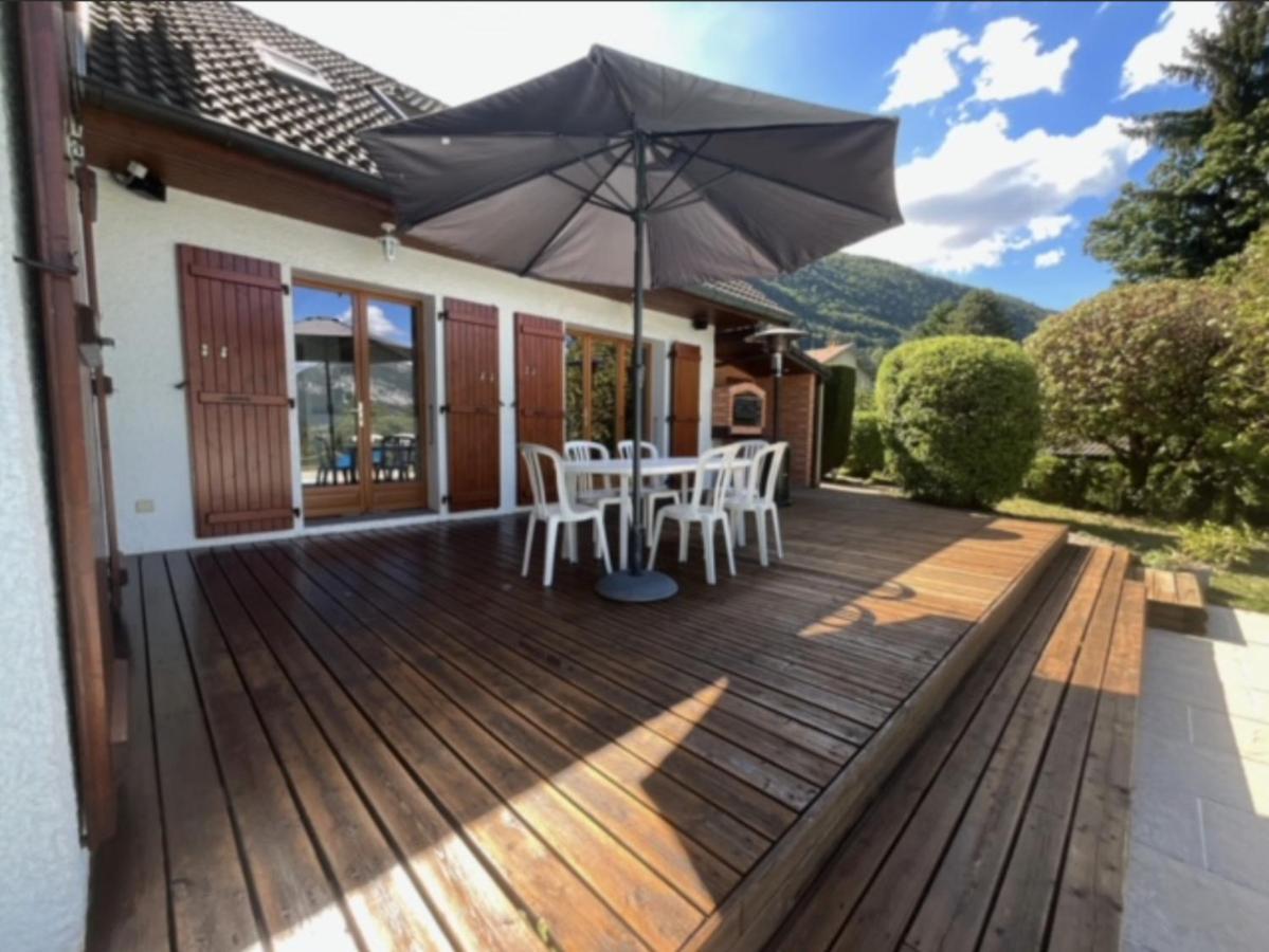 Villa Avec Piscine, Vue Lac Et Montagne Sévrier Kültér fotó